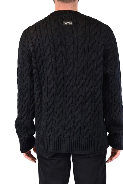 Shop Roberto Cavalli Sweaters In Black