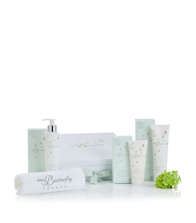 Shop Little Butterfly London Mother Skincare Gift Set In White