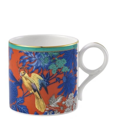 Shop Wedgwood Wonderlust Golden Parrot Mug In Multi