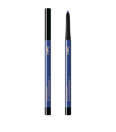 Shop Ysl Crushliner Gel Eyeliner Pencil In Blue