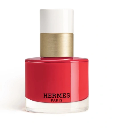 Shop Hermes Hermès Les Mains Hermès Nail Enamel In Red