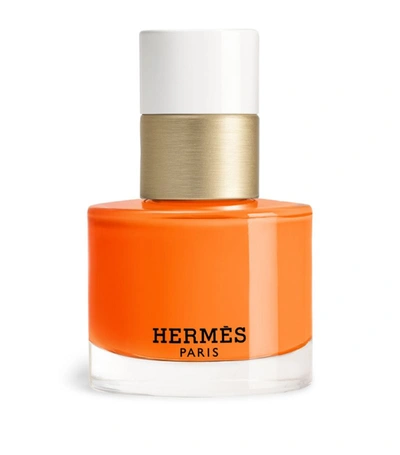 Shop Hermes Nail Enamel In Orange