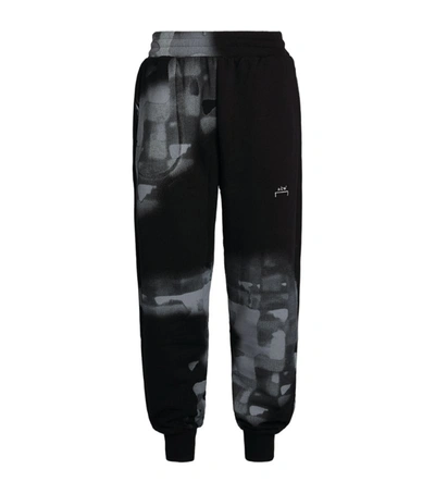 Shop A-cold-wall* Brushstrokes Sweatpants In Black