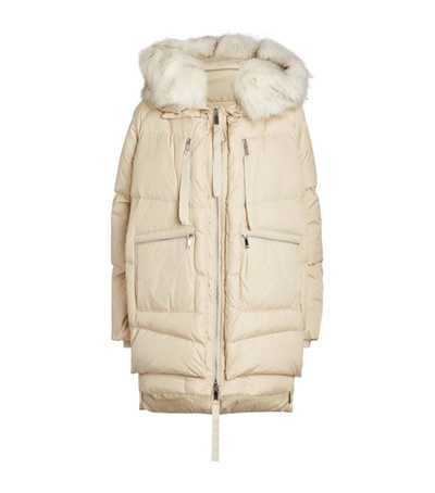 Max & Co . Oversized Puffer Jacket In White | ModeSens