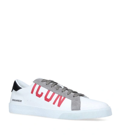 Shop Dsquared2 Icon Cassetta Sneakers In White