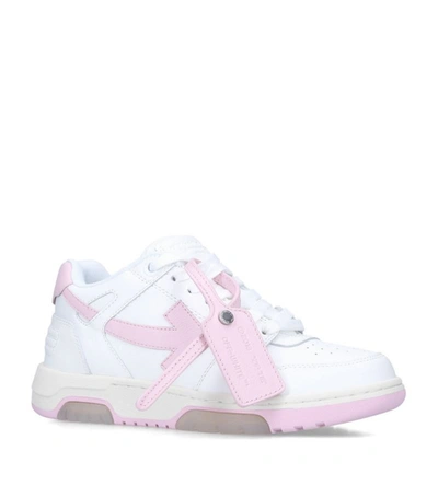 Shop Off-white Leather Out Of Office Sneakers In White
