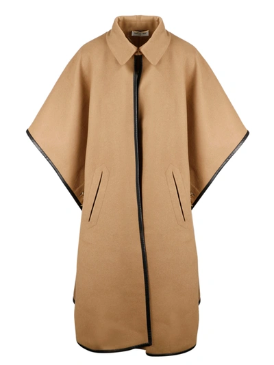 Shop Saint Laurent Cashmere Cape