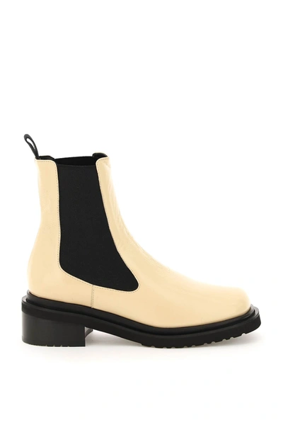 Shop By Far Rika Chelsea Boots In Sand (beige)