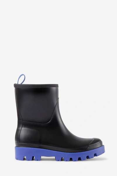 Shop Gia Borghini Giove Short Boots In Blue
