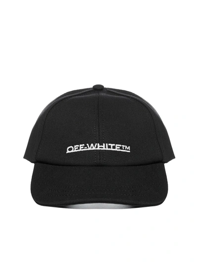 Shop Off-white Hat In Black White