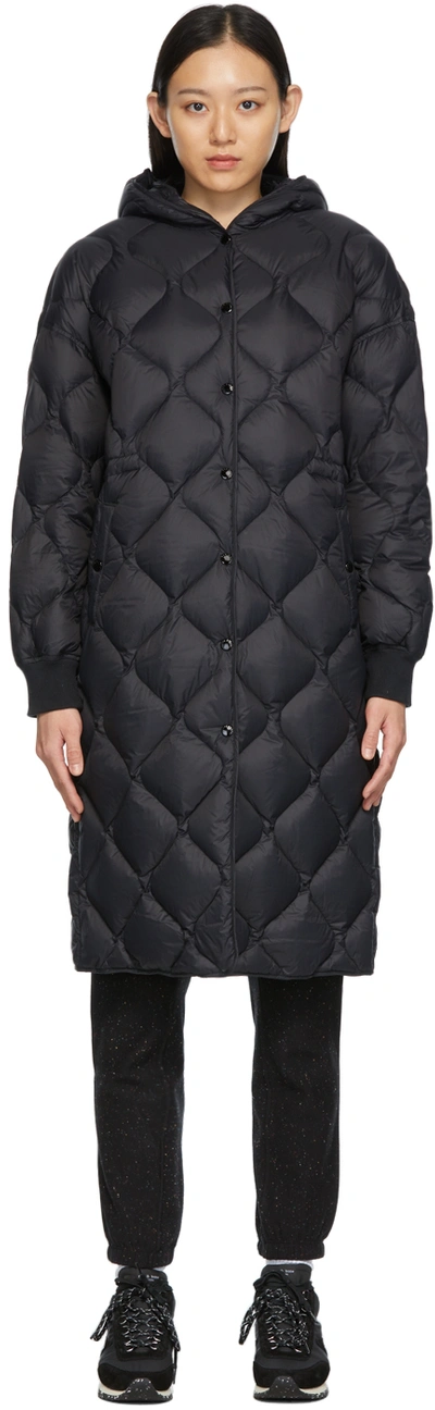 Rag & Bone Womens Black Rudy Quilted Shell-down Puffer Coat L In Nocolor |  ModeSens