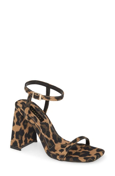 Shop Topshop Rocco Sandal In Leopard