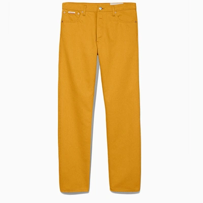 Shop Heron Preston For Calvin Klein Orange Regular Jeans