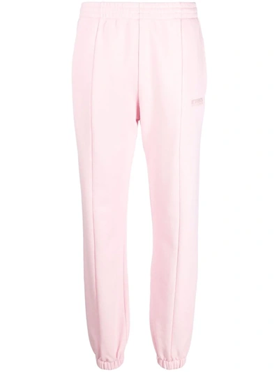 Shop Vetements Smart Track Trousers In Rosa