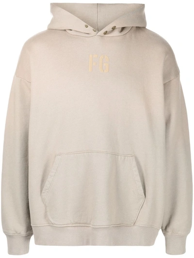 Fear Of God The Vintage Fg Hoodie Paris Sky Neutral In Neutrals