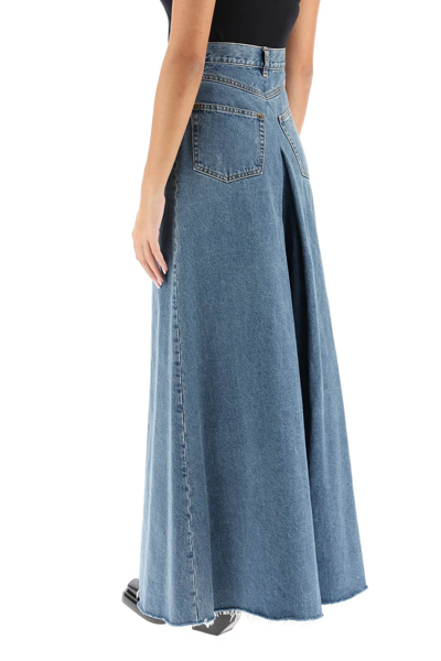 Shop Maison Margiela Extra-wide Leg Jeans In Blue