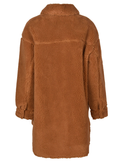 Shop Stand Studio Stand Women's Brown Polyester Coat