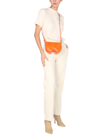 Off-white Women's Jogging Pants With Elastic Waist And Drawstring In White