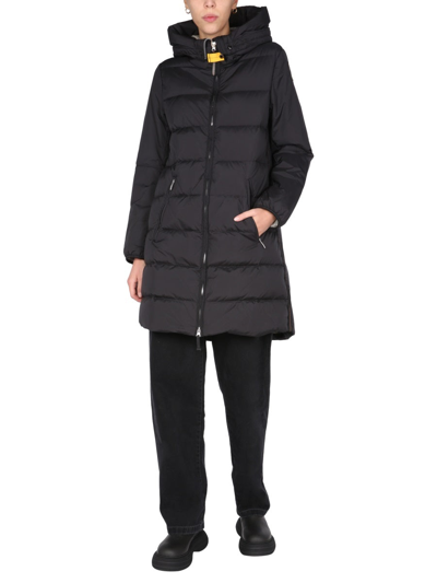 Shop Parajumpers "tracie" Down Jacket In Black