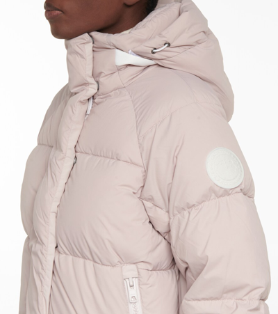 Shop Canada Goose Junction Quilted Jacket In Rose