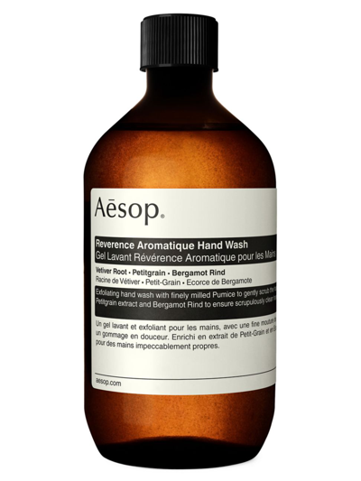 Shop Aesop Women's Reverence Aromatique Screw Cap Hand Wash In Orange