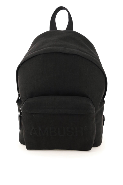 Shop Ambush Backpack With Embossed Logo In Black