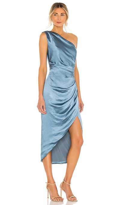 Shop Elliatt Cassini Dress In Blue