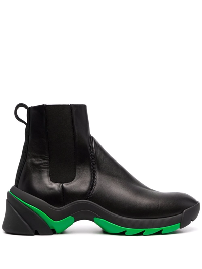 Shop Bottega Veneta Flash Ankle Boots In Schwarz