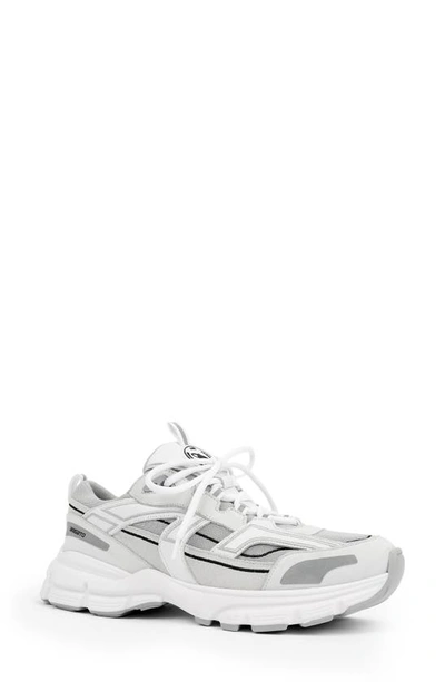 Shop Axel Arigato Marathon R-trail Sneaker In White