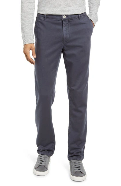 Shop Faherty Icon Slim Fit Stretch Chinos In Navy