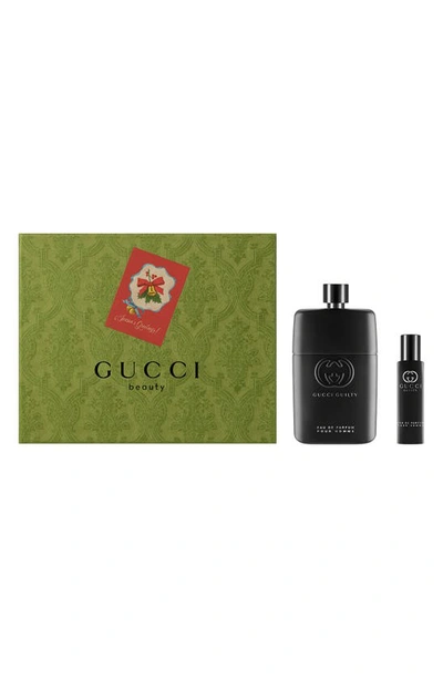 Shop Gucci Guilty Pour Homme Eau De Parfum Set In Green