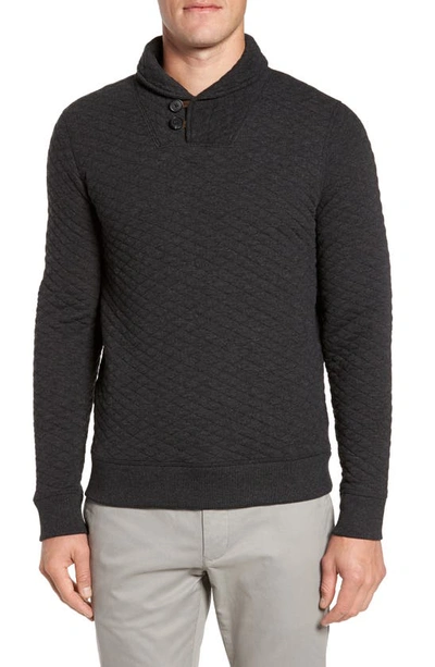 Shop Billy Reid Shawl Collar Pullover In Black