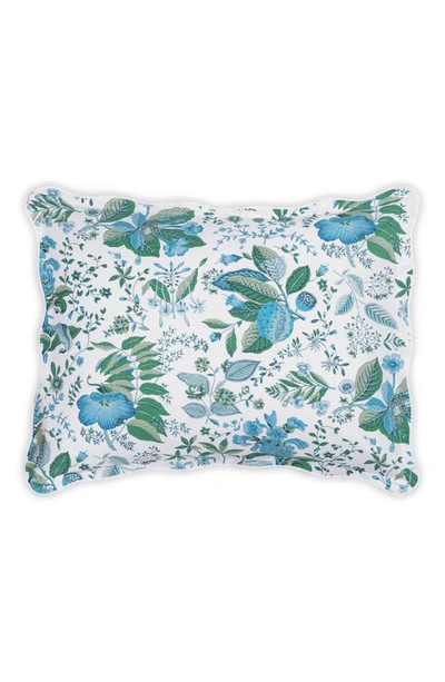 Shop Matouk Pomegranate Pillow Sham In Sea