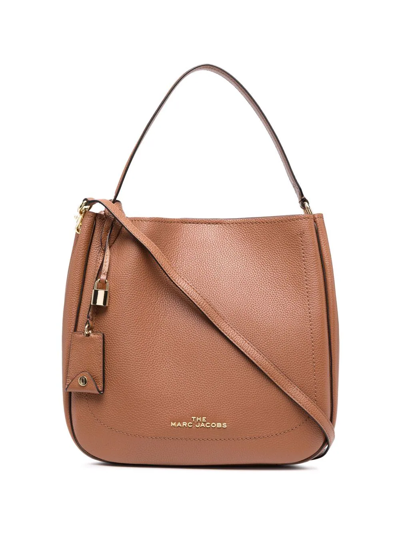 Shop Marc Jacobs The Director Hobo Bag In Brown