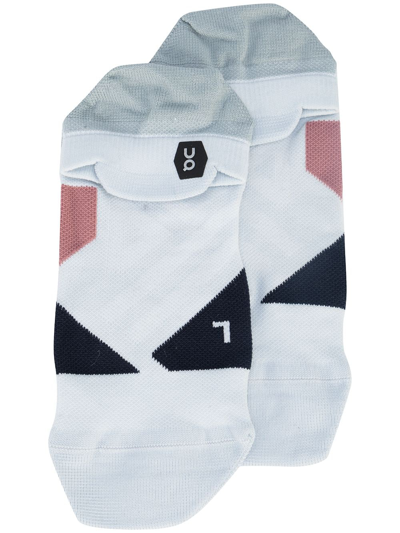 On Running Multi-panel Low Socks In Multicolour
