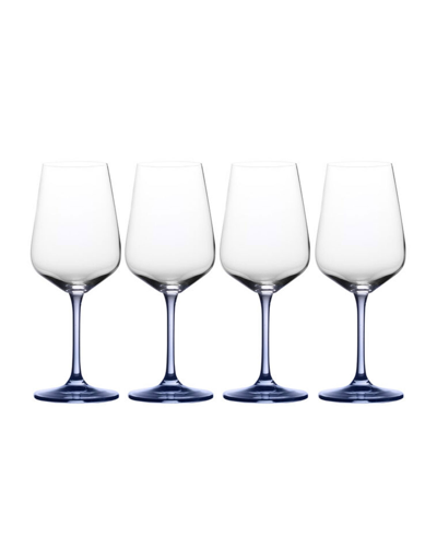Shop Mikasa Gianna Ombre White Wine Glasses, Set Of 4