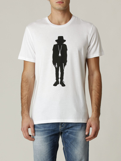 Shop Patrizia Pepe T-shirt  Men In White