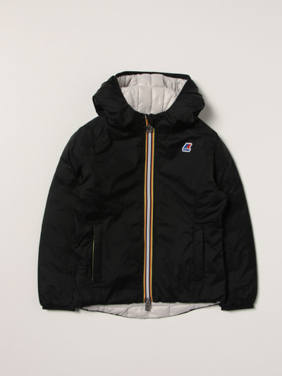 Shop K-way Jacket  Kids Color Black