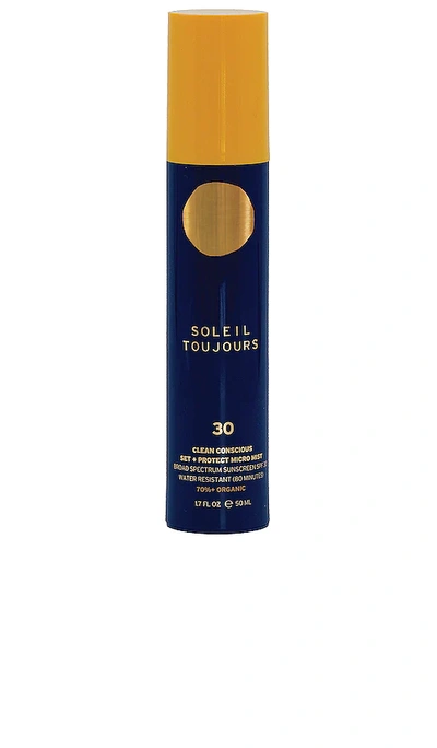 Shop Soleil Toujours Clean Conscious Set + Protect Micro Mist Spf 30 In Beauty: Na