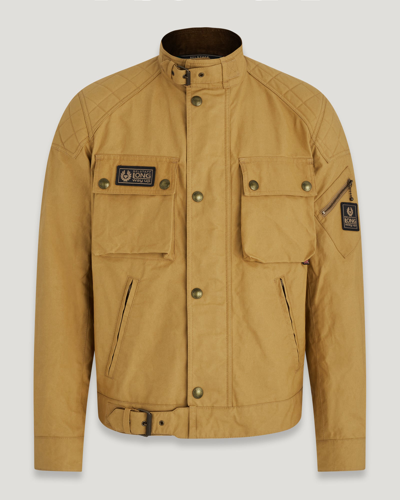 Shop Belstaff Long Way Up Blouson Jacket In Vintage Khaki