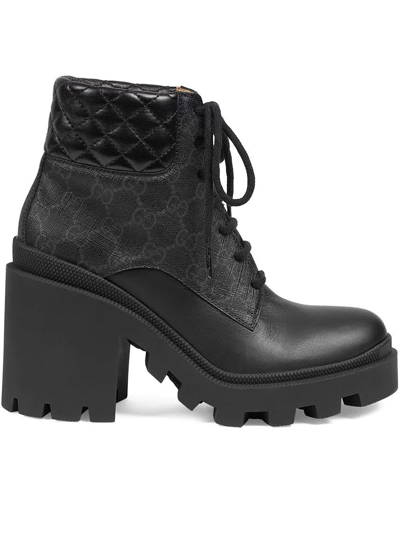 gucci trip combat boot