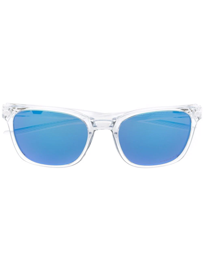 Shop Oakley Objector Square Sunglasses In Weiss