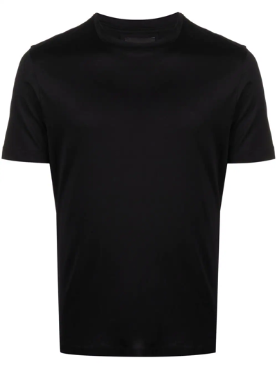 Emporio Armani Round Neck Short-sleeved T-shirt In Schwarz