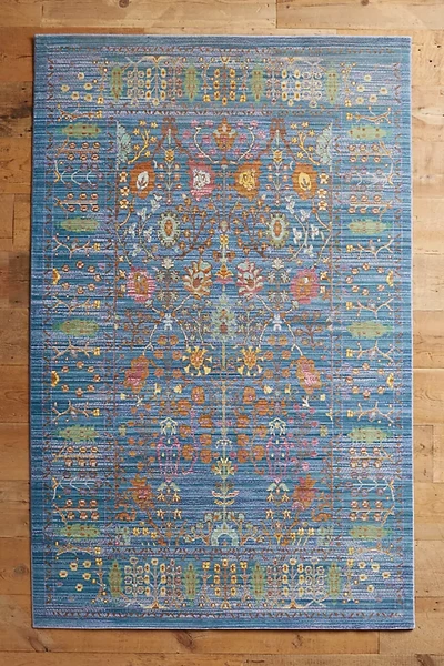 Shop Anthropologie Penshurst Rug By  In Blue Size 2.5x9