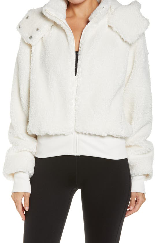 Alo Yoga Foxy Sherpa Jacket Black