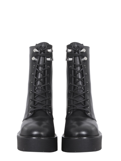 Michael Michael Kors Bryce Platform Combat Boot In Black