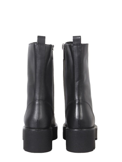 Shop Michael Michael Kors Bryce Combat Boots In Black