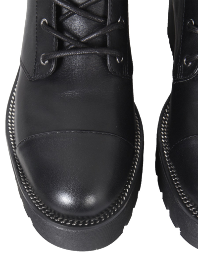 Michael Michael Kors Bryce Platform Combat Boot In Black