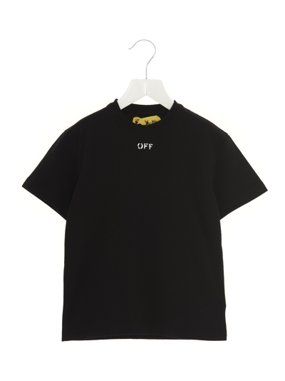 Shop Off-white Off Stamp T-shirt In Black