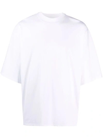 Jil Sander Three-quarter Sleeve T-shirt In White | ModeSens